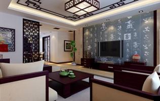 西安万达one168㎡四居室新中式风格修效果图-闫佩设计作品
